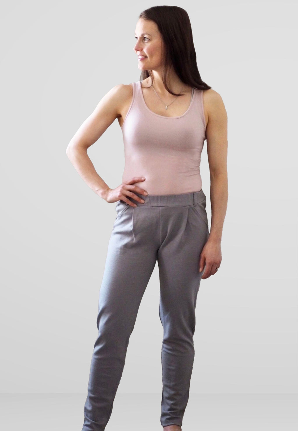 Naisten merinotoppi / rosa