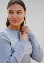 Naisten merinoneule / harmaa